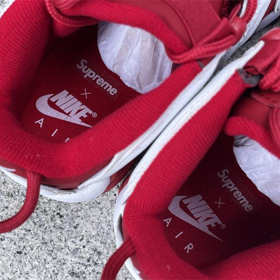 Supreme x Air More Uptempo “Red” Sneakers     902290-600  - PerfectKickZ