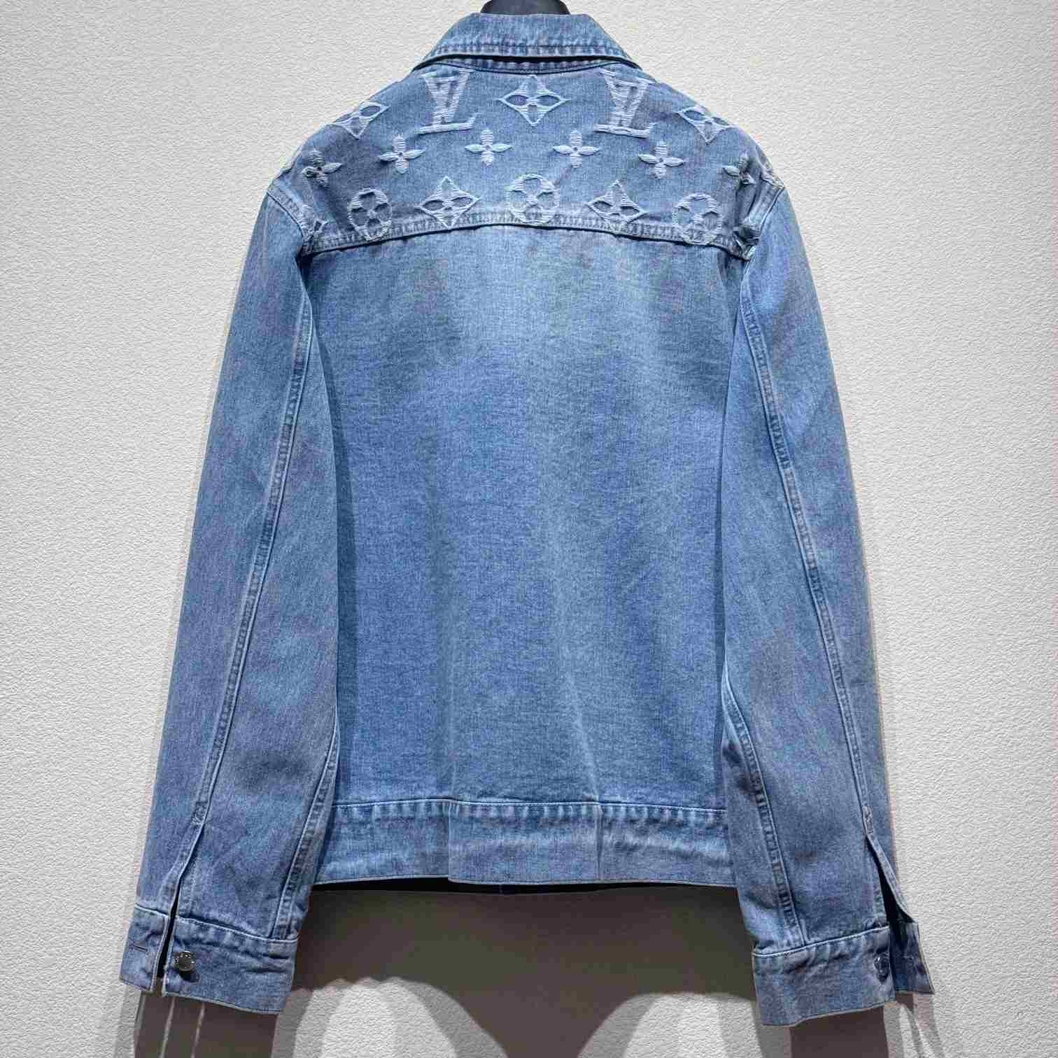 Louis Vuitton Denim Trucker Jacket  1AGING - PerfectKickZ