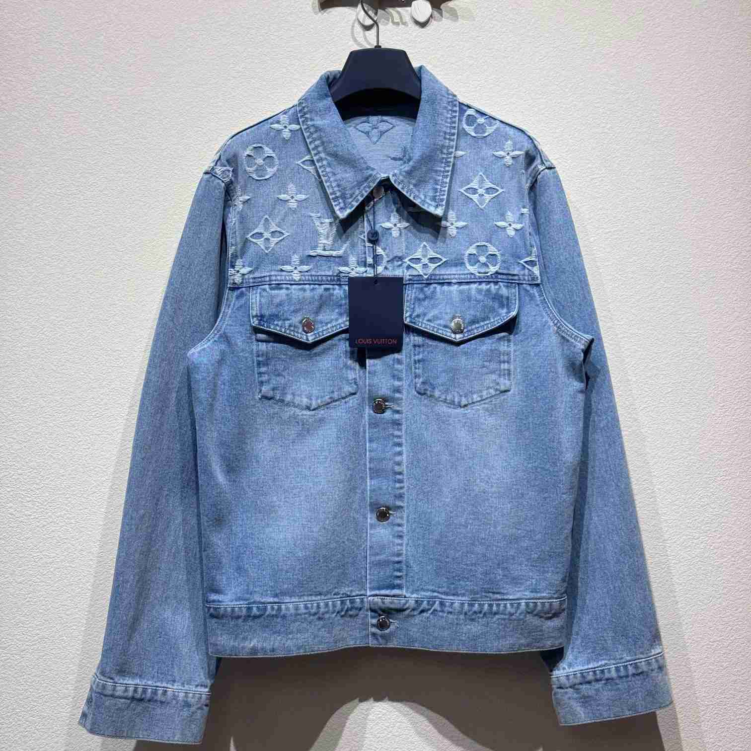 Louis Vuitton Denim Trucker Jacket  1AGING - PerfectKickZ