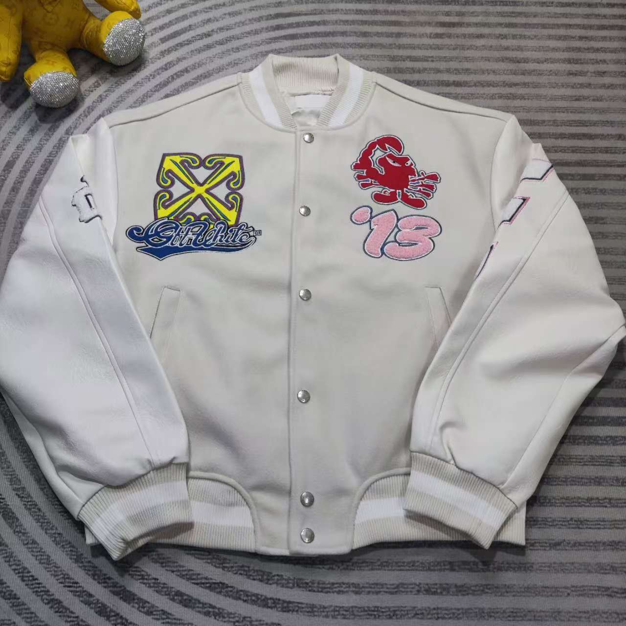 Off-White Wo Characters Varsity - PerfectKickZ