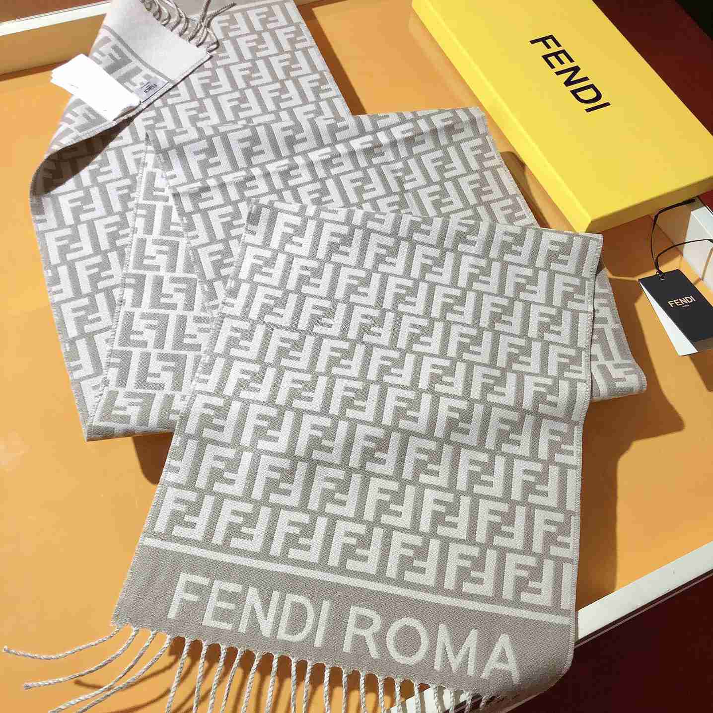 Fendi Wool Scarf  - PerfectKickZ