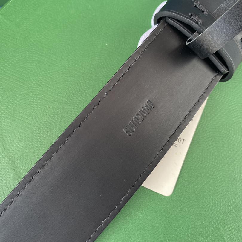 Goyard Paris Leather Mens Belt - PerfectKickZ