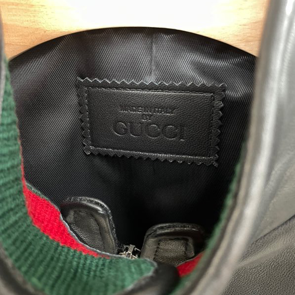 Gucci Leather Jacket - PerfectKickZ