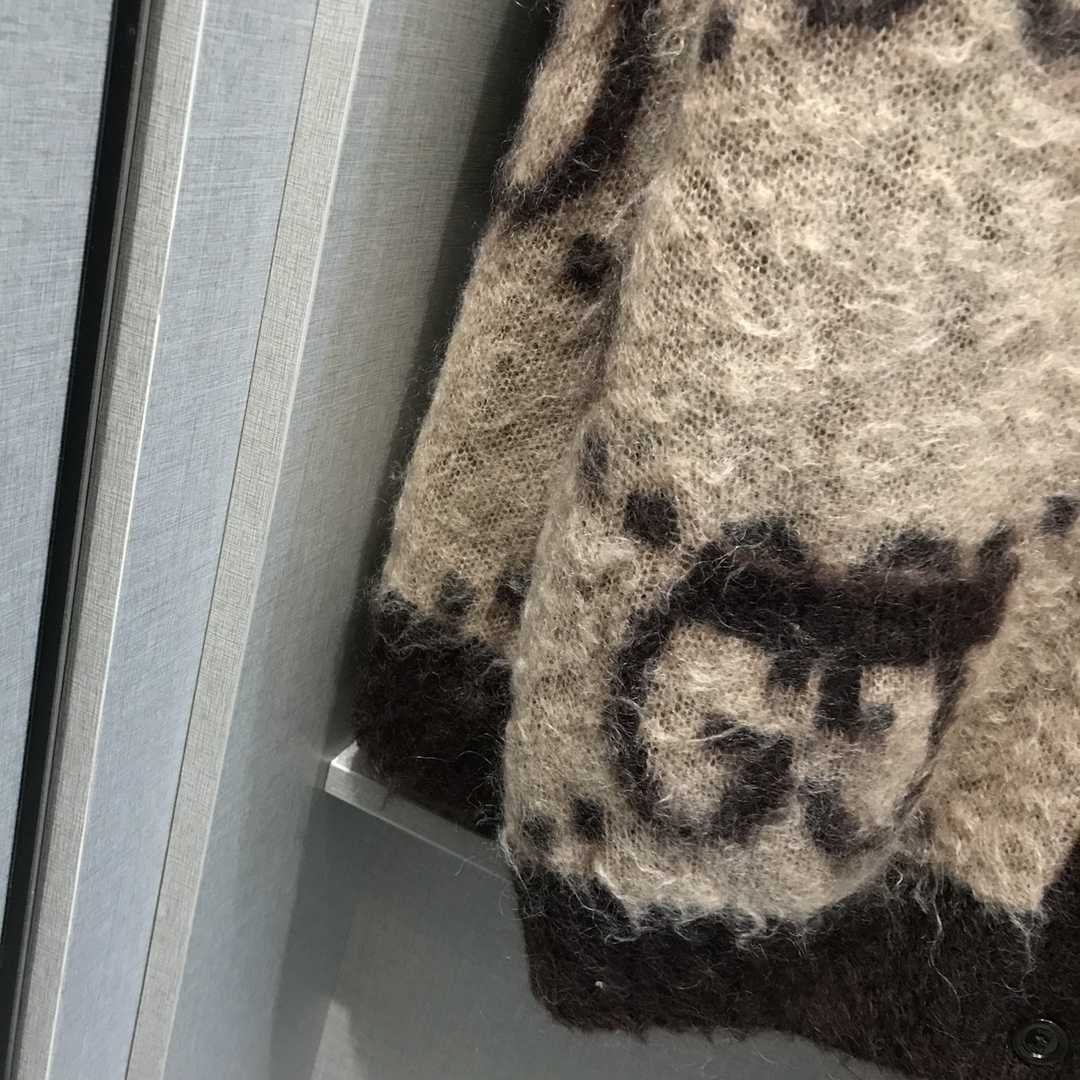 Gucci GG Wool Jacquard Cardigan  - PerfectKickZ