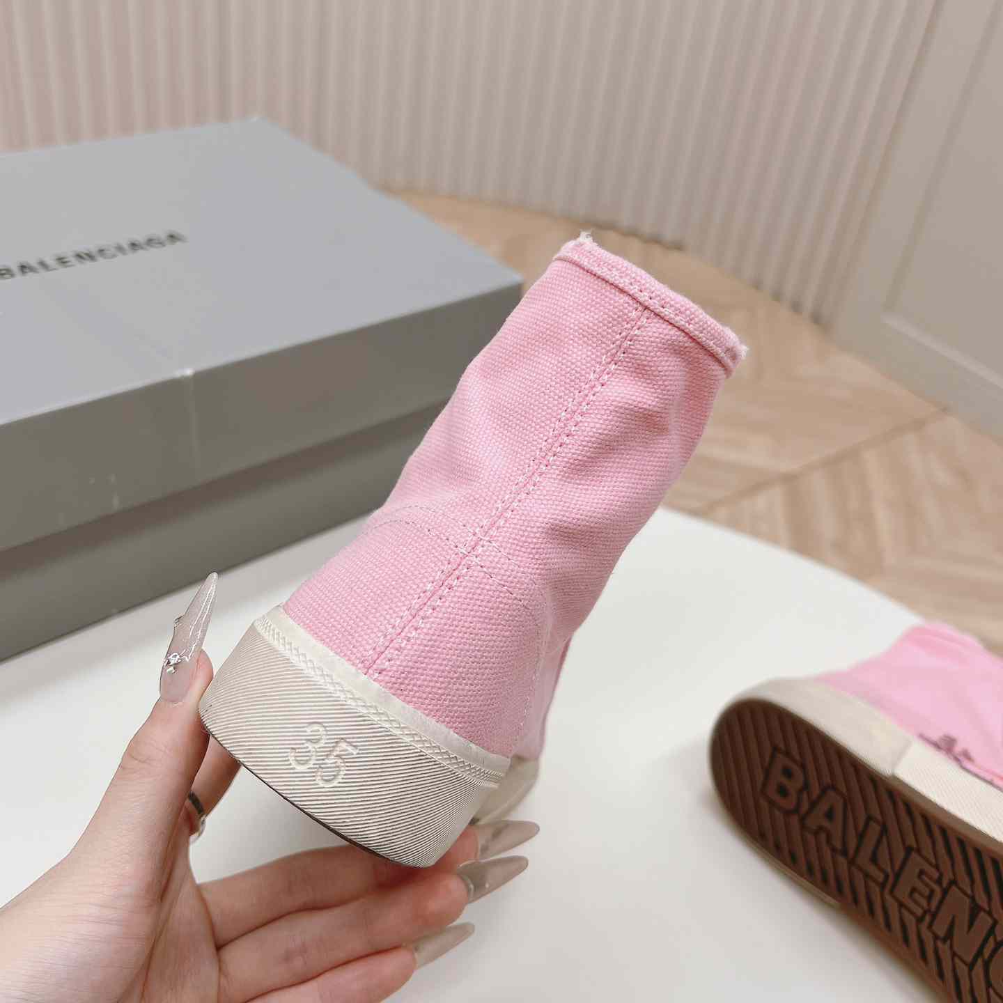 Balenciaga Paris High Top Sneakers - PerfectKickZ