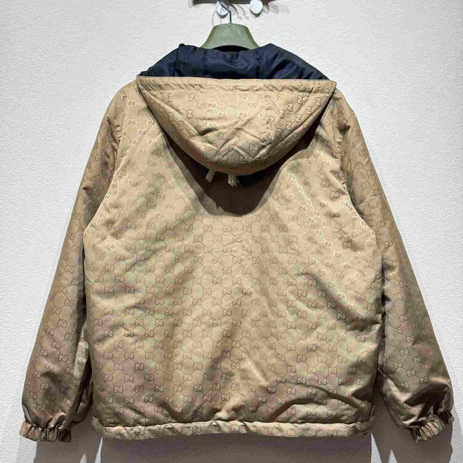 Gucci Reversible Nylon Twill Jacket - PerfectKickZ