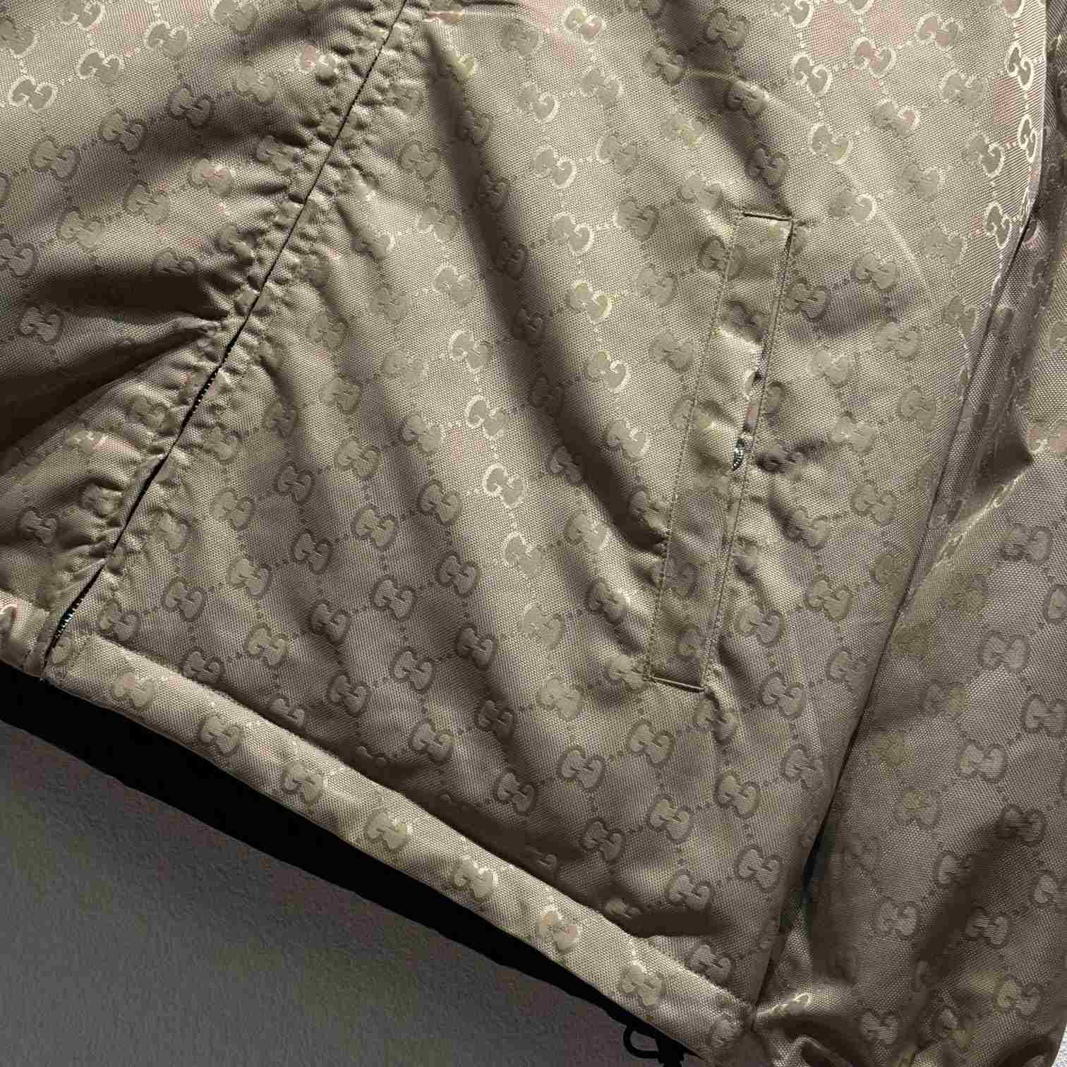 Gucci Reversible Nylon Twill Jacket - PerfectKickZ