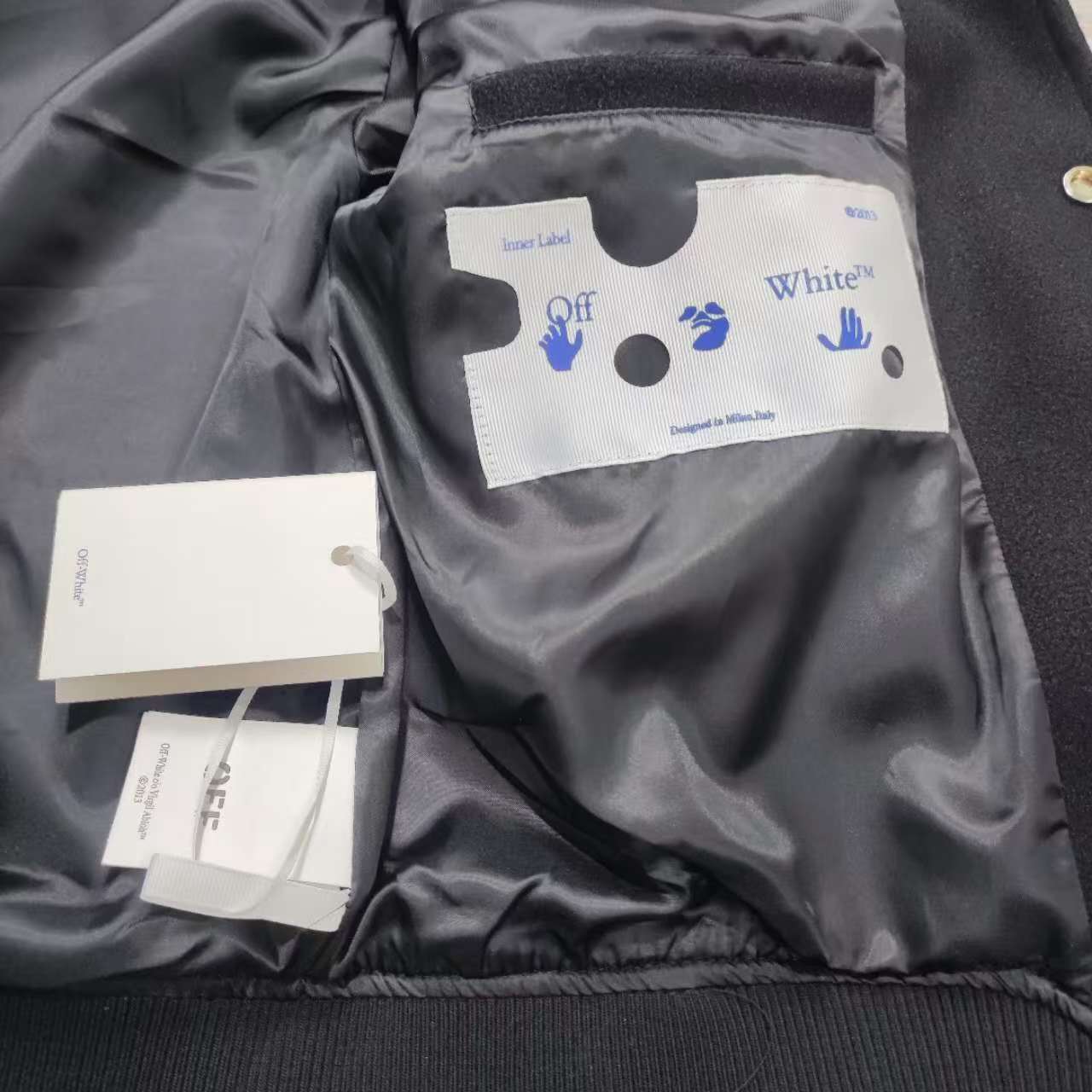 Off-White Lea Varsity Jacket  - PerfectKickZ