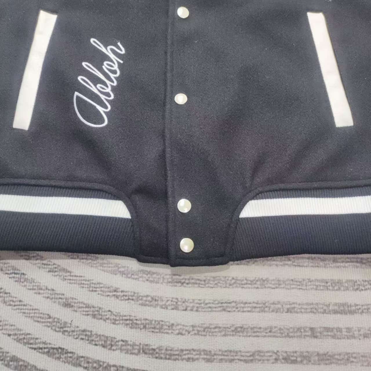 Off-White Lea Varsity Jacket  - PerfectKickZ