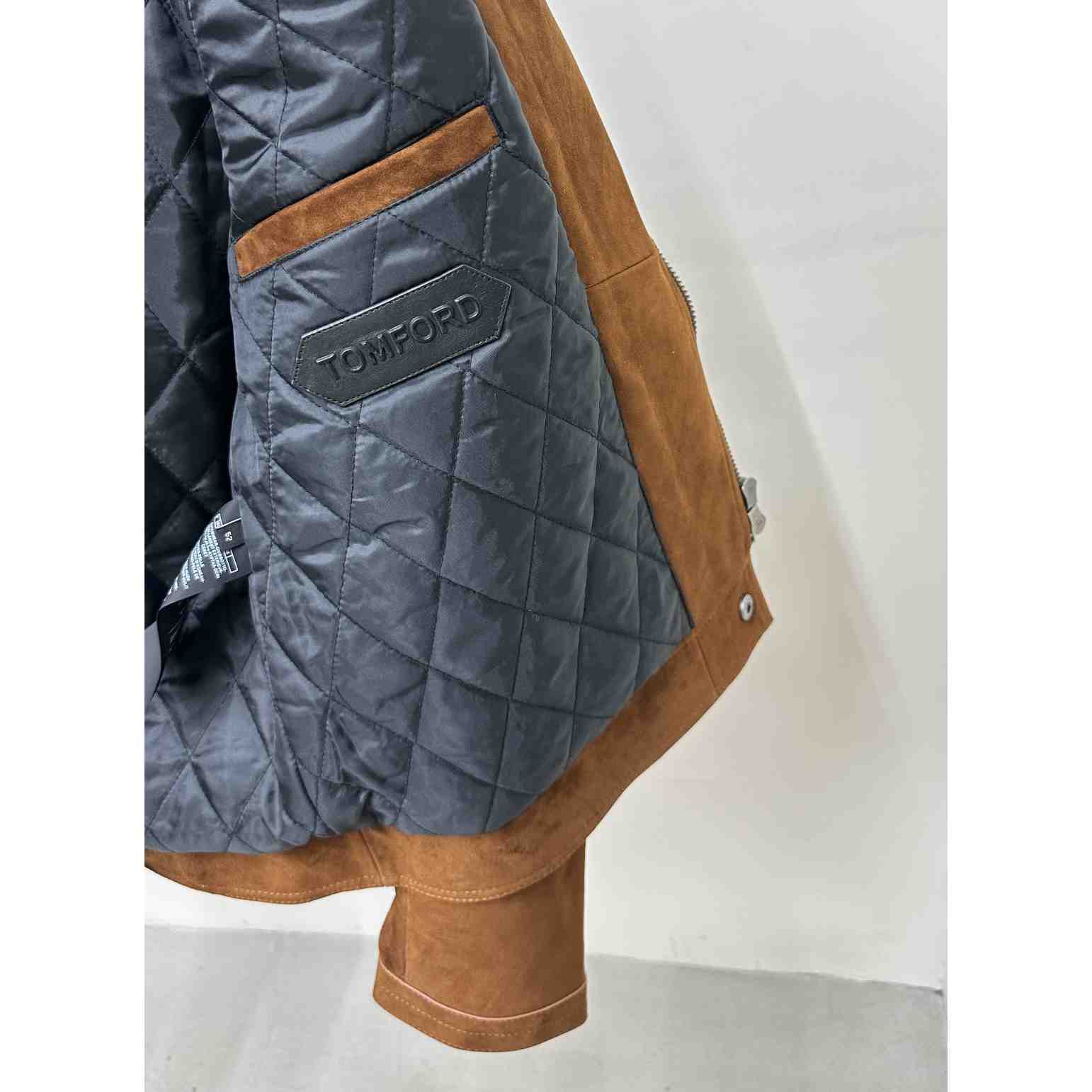Tom Ford Double-breasted Biker Jacket - PerfectKickZ