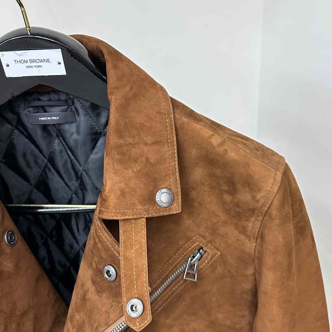 Tom Ford Double-breasted Biker Jacket - PerfectKickZ