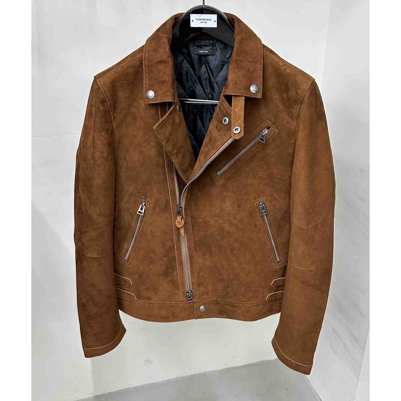 Tom Ford Double-breasted Biker Jacket - PerfectKickZ