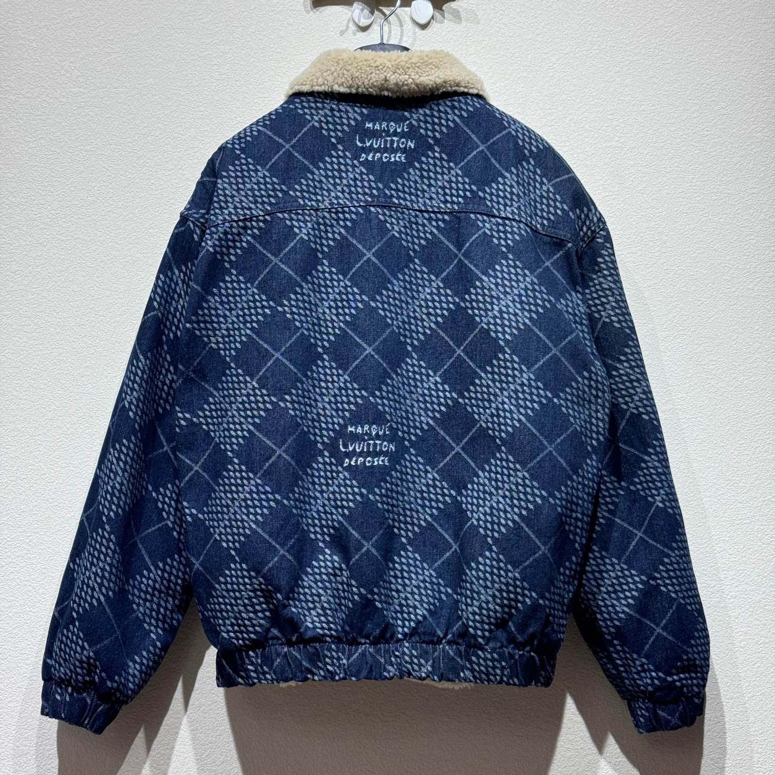 Louis Vuitton Denim Fleece Blouson  1AGINP - 