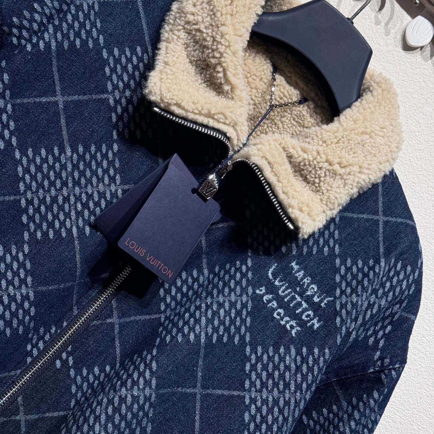 Louis Vuitton Denim Fleece Blouson  1AGINP - 