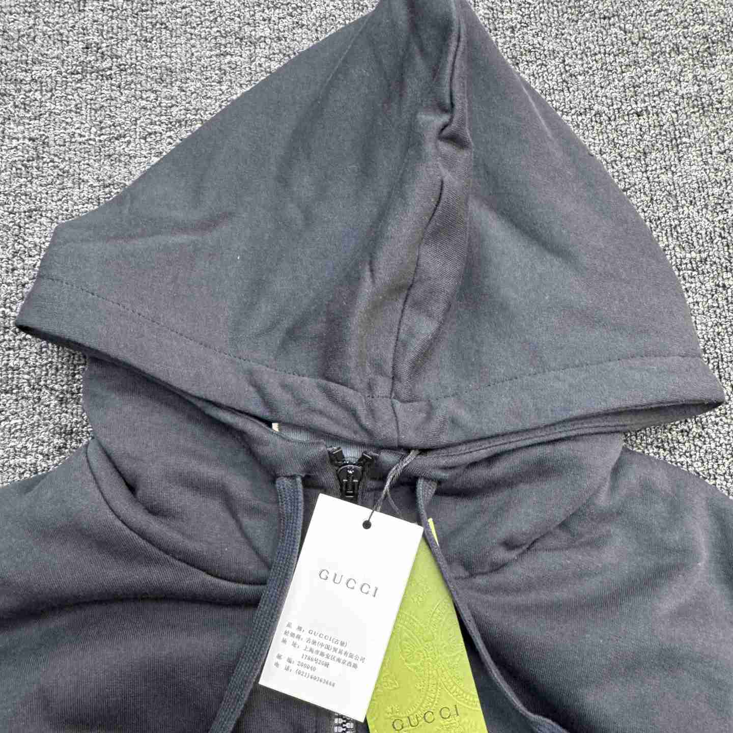 Gucci Cotton Jersey Zip Jacket - PerfectKickZ