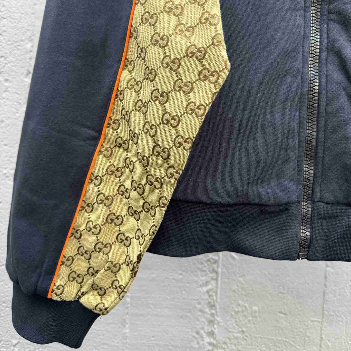 Gucci Cotton Jersey Zip Jacket - PerfectKickZ
