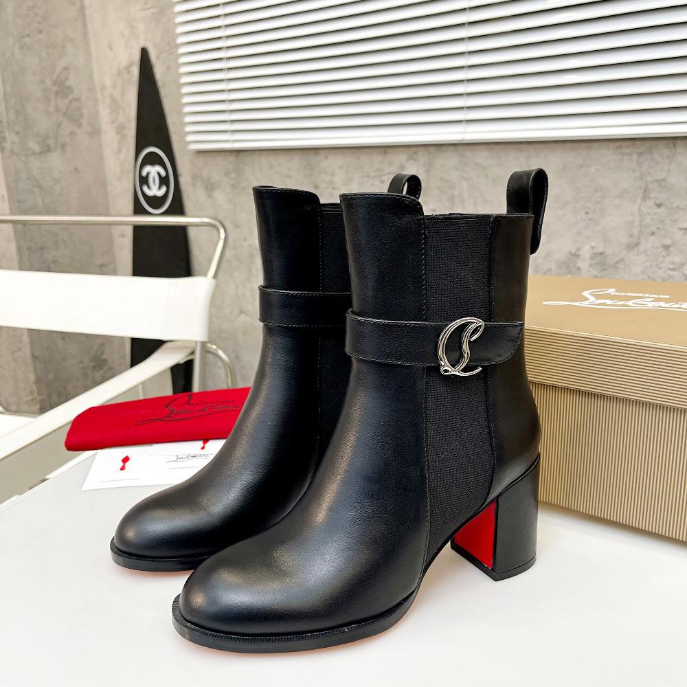 Christian Louboutin CL Chelsea Leather booty - PerfectKickZ