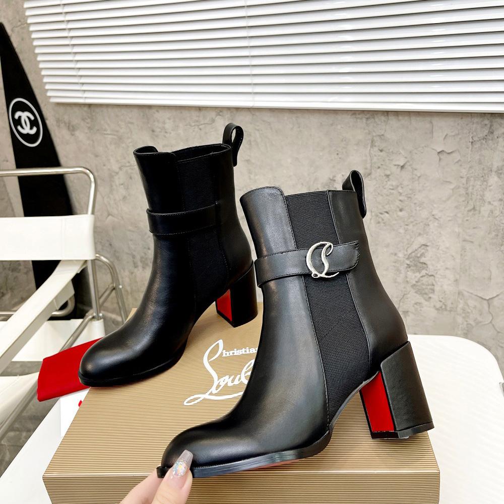 Christian Louboutin CL Chelsea Leather booty - PerfectKickZ