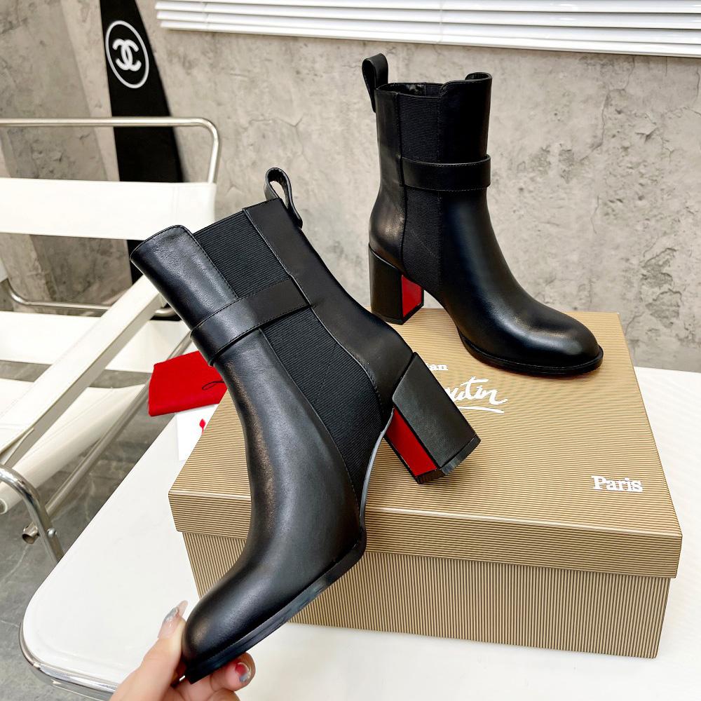 Christian Louboutin CL Chelsea Leather booty - PerfectKickZ