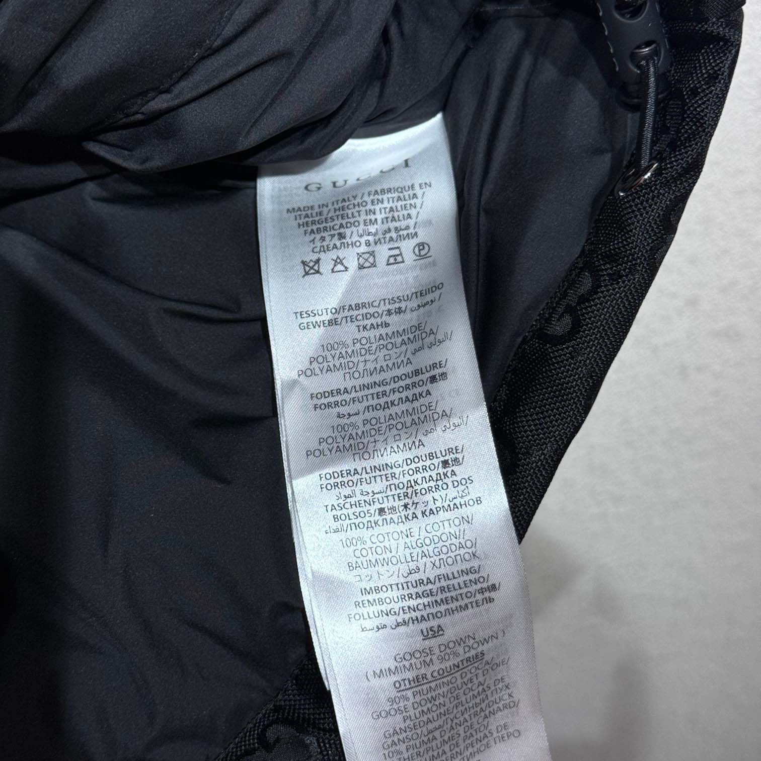 Gucci GG Canvas Puffer Jacket - 