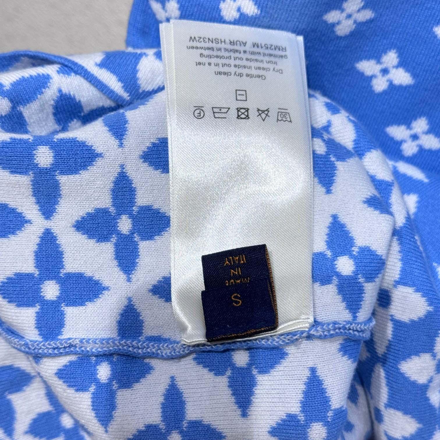 Louis Vuitton Knitted Cotton T-Shirt  1AGJUM - PerfectKickZ