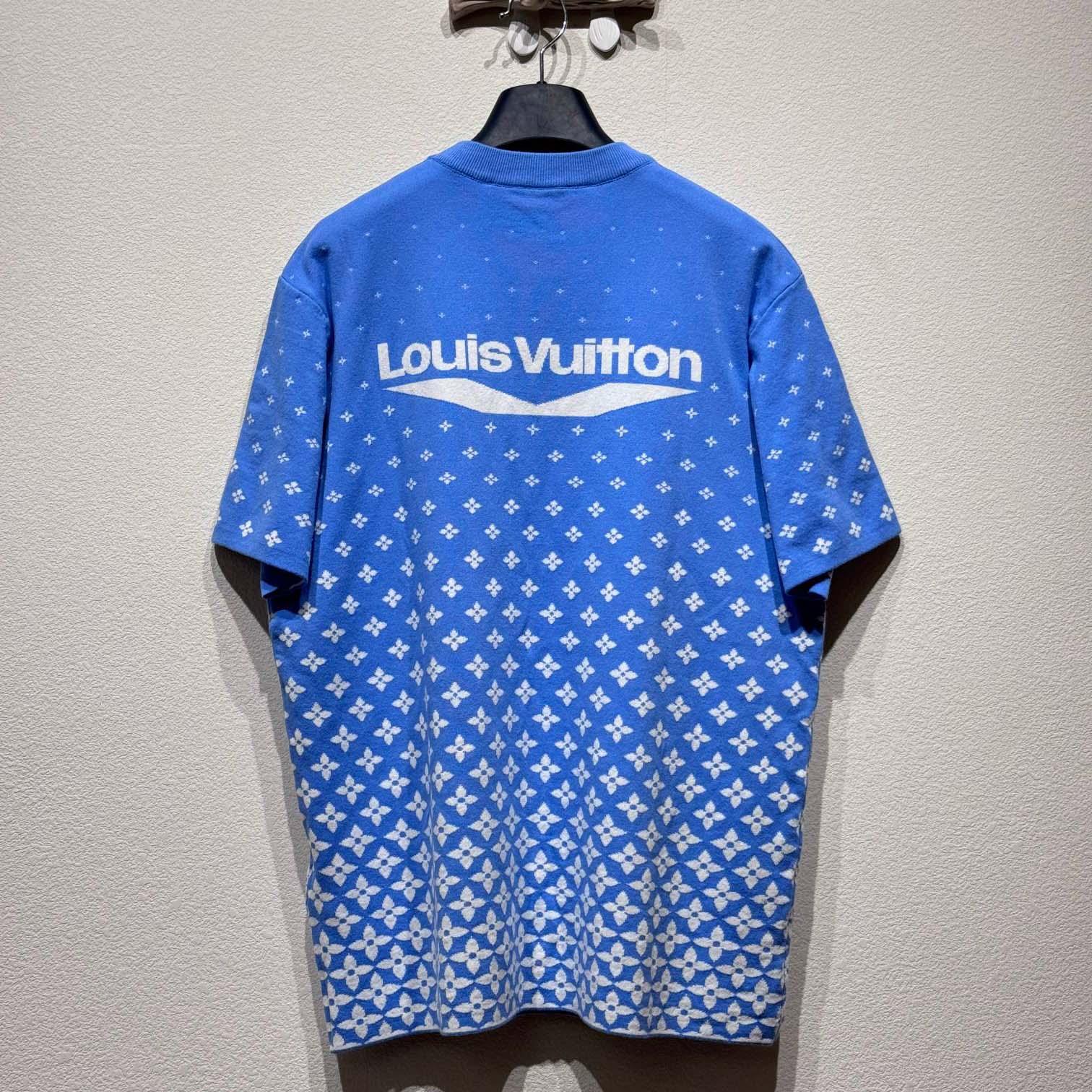 Louis Vuitton Knitted Cotton T-Shirt  1AGJUM - PerfectKickZ