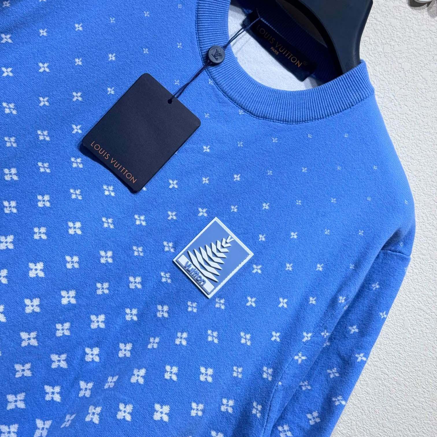Louis Vuitton Knitted Cotton T-Shirt  1AGJUM - PerfectKickZ