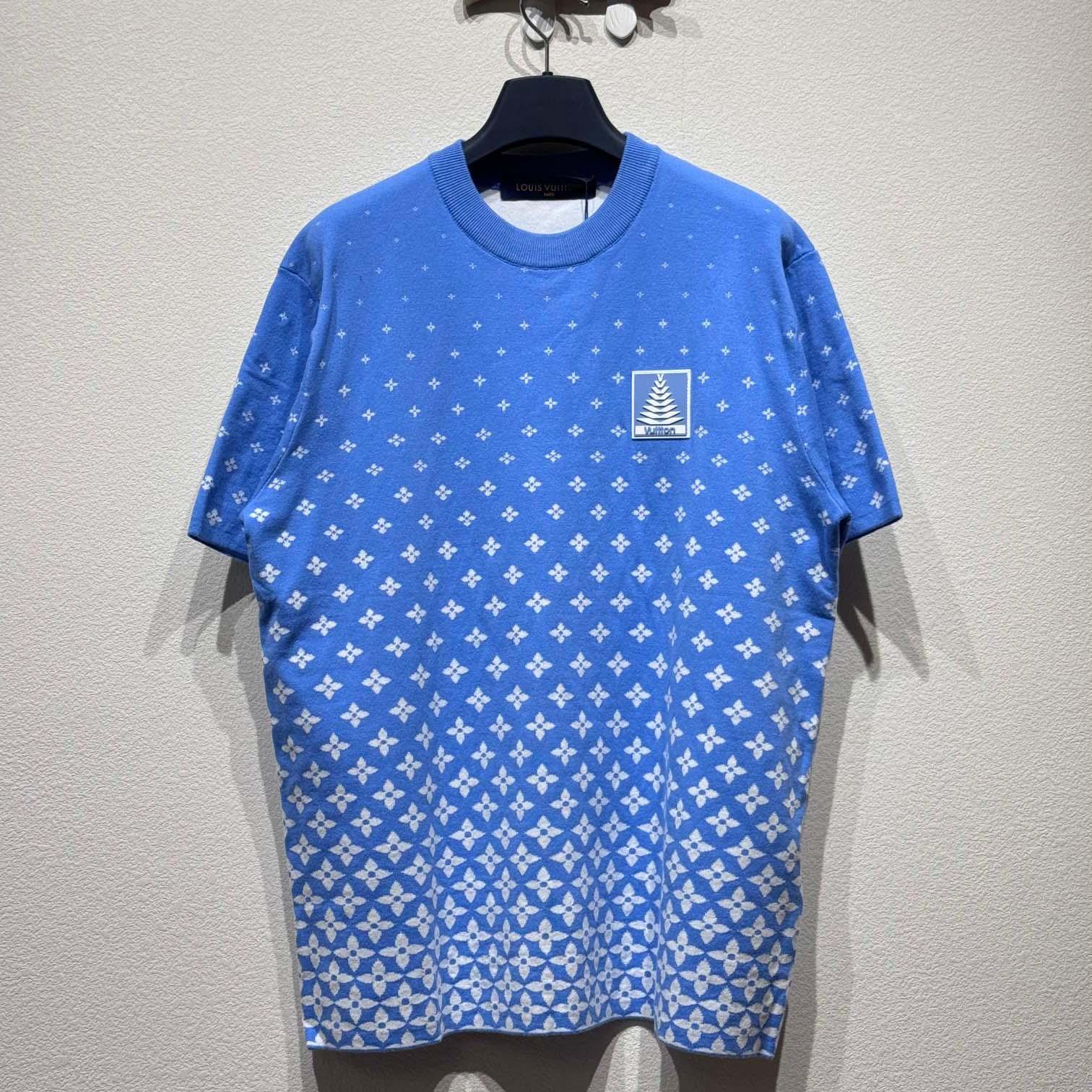 Louis Vuitton Knitted Cotton T-Shirt  1AGJUM - PerfectKickZ