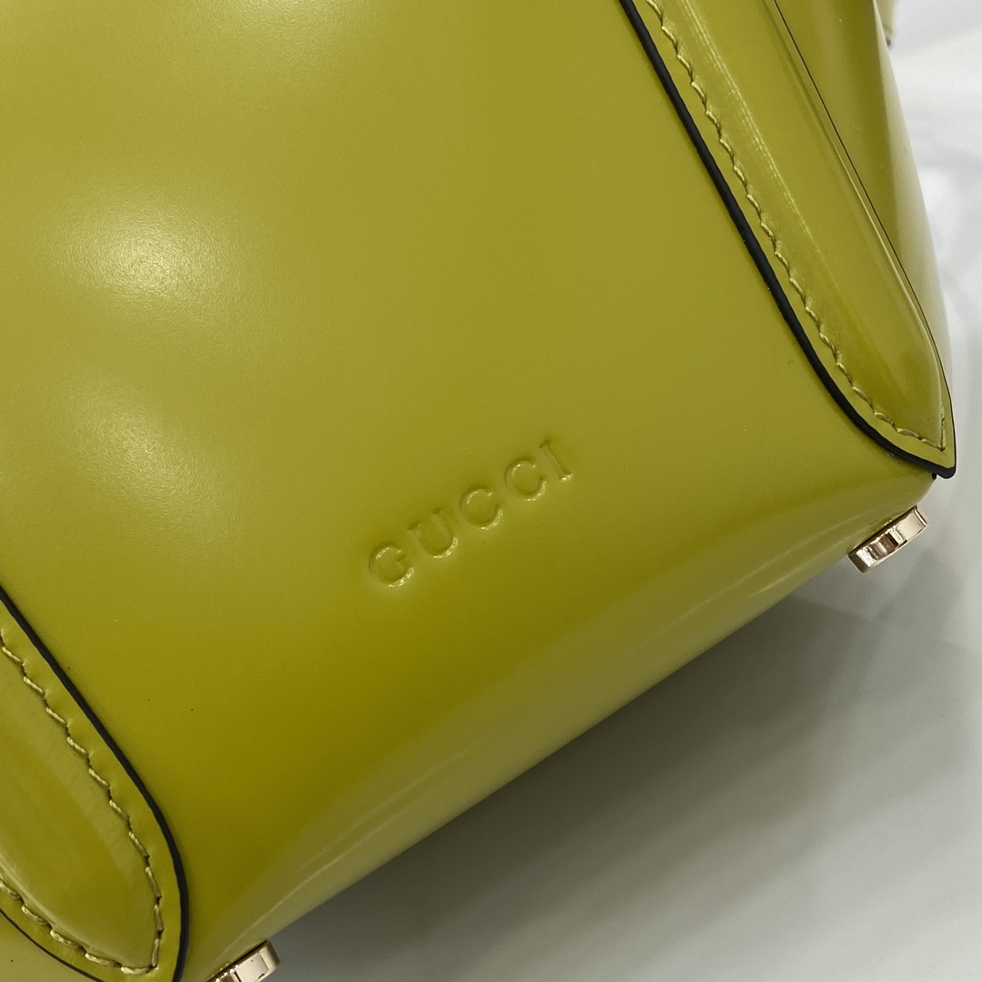 Gucci Mini Bamboo Top Handle Tote Bag - PerfectKickZ