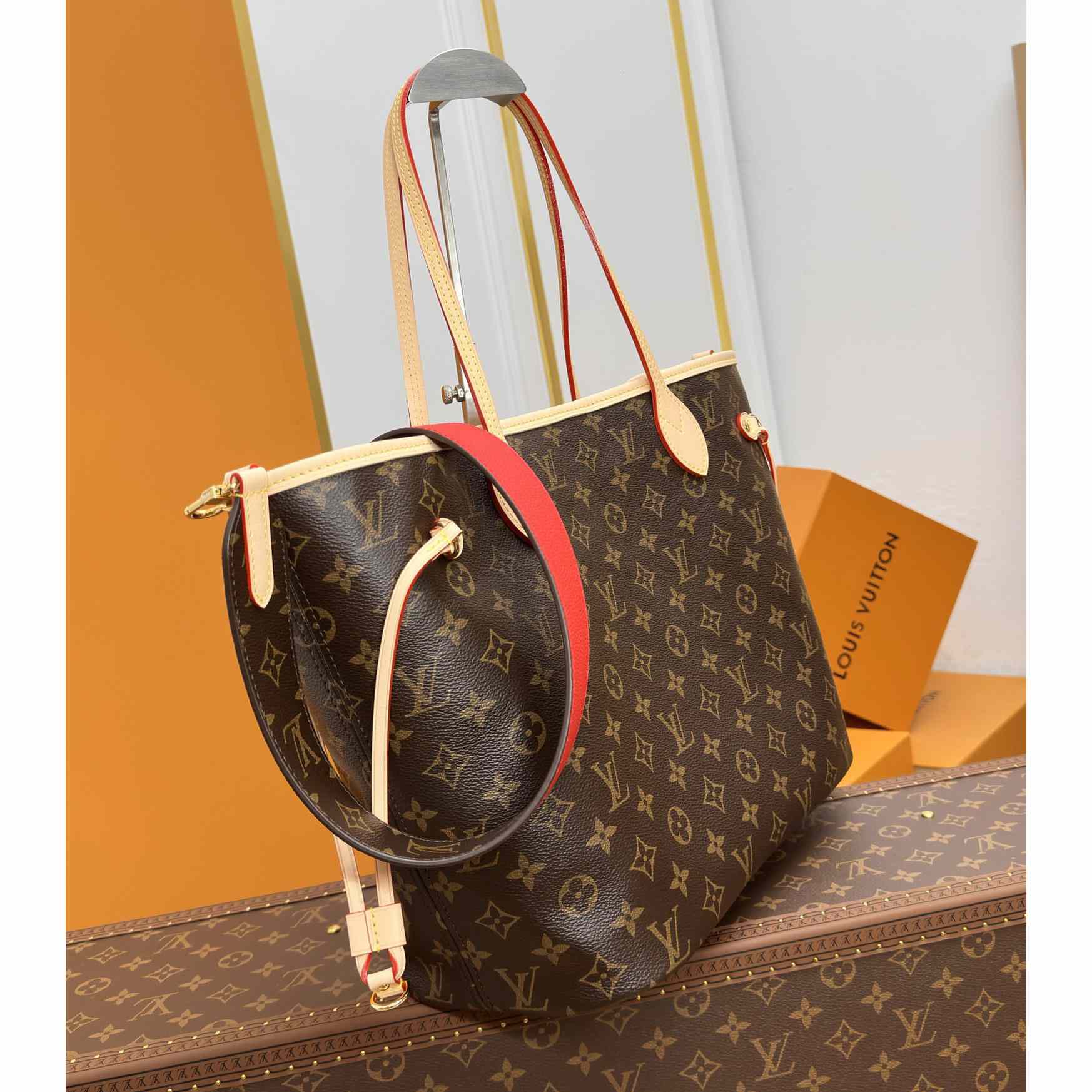 Louis Vuitton Neverfull Bandoulière Inside Out MM   M12096 - PerfectKickZ