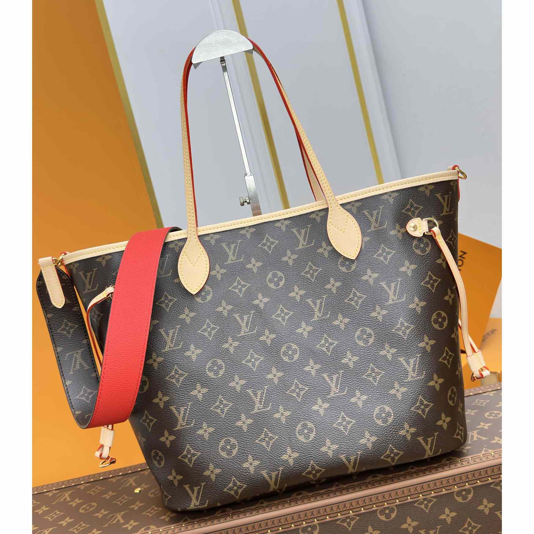 Louis Vuitton Neverfull Bandoulière Inside Out MM   M12096 - PerfectKickZ
