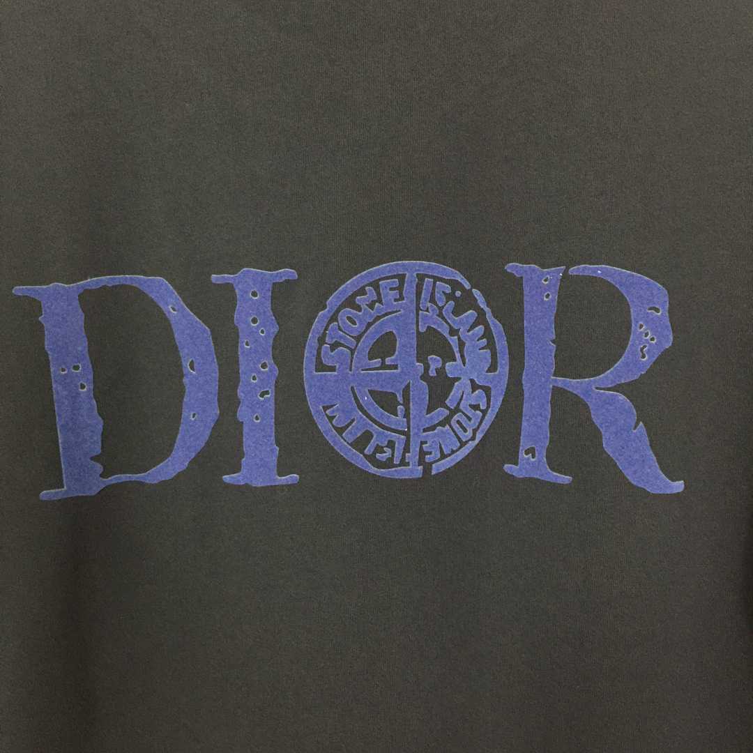 Dior And Stone Island T-Shirt - PerfectKickZ