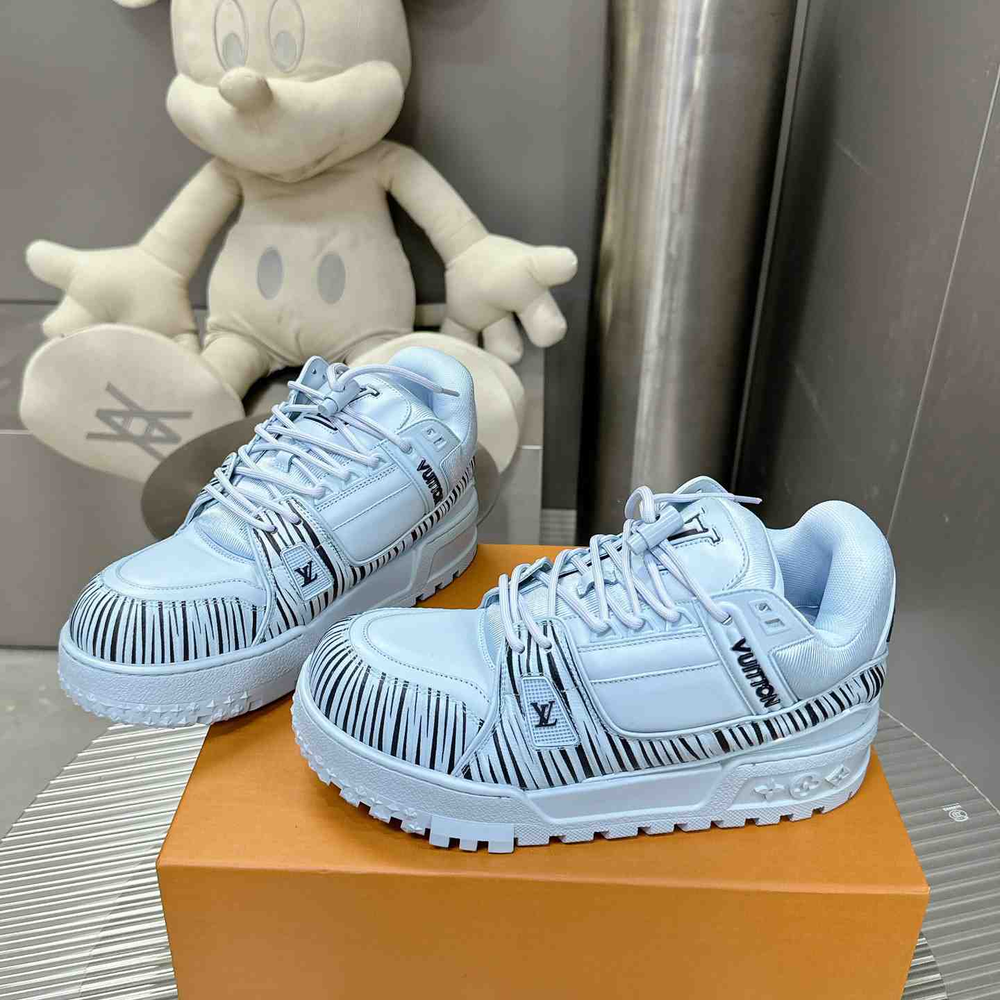 Louis Vuitton LV x Park Seo-Bo LV Trainer Maxi Sneaker   1AD9VE - PerfectKickZ