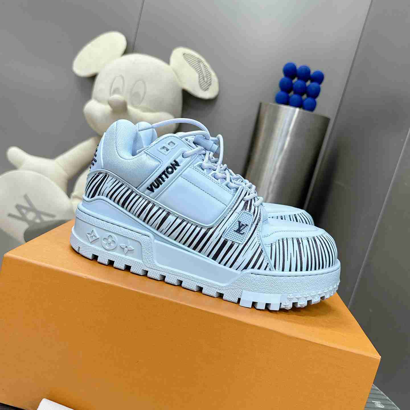 Louis Vuitton LV x Park Seo-Bo LV Trainer Maxi Sneaker   1AD9VE - PerfectKickZ