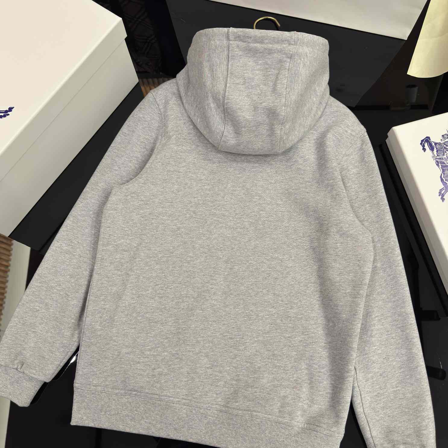 Burberry Cotton Zip Hoodie - PerfectKickZ