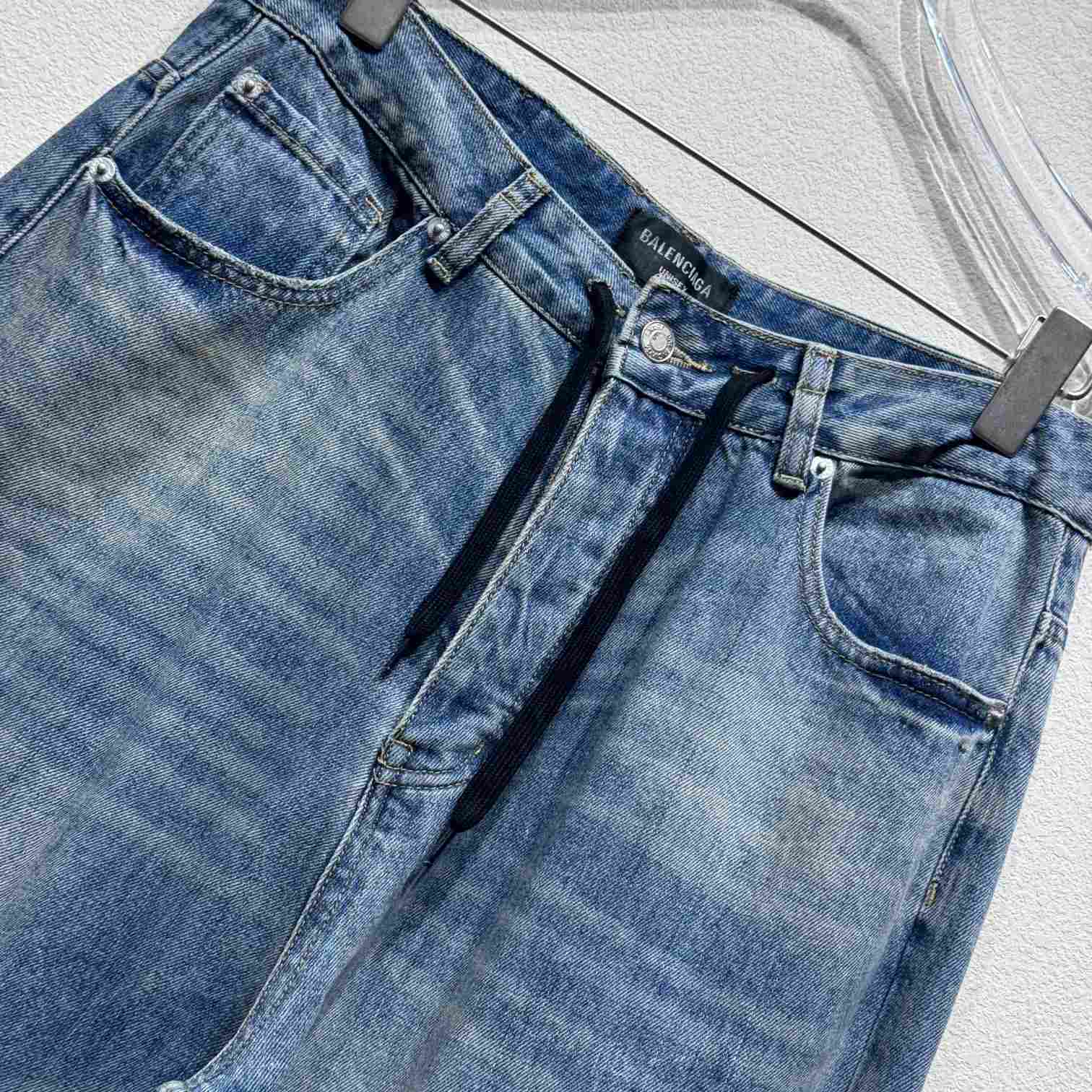Balenciaga Twisted Wide-leg Jeans  - PerfectKickZ
