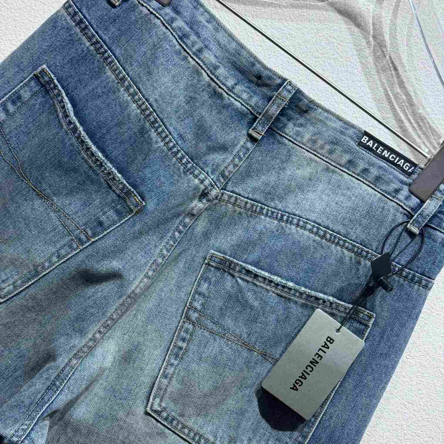 Balenciaga Twisted Wide-leg Jeans  - PerfectKickZ