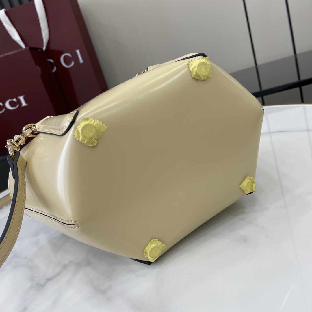 Gucci Mini Bamboo Top Handle Tote Bag - PerfectKickZ