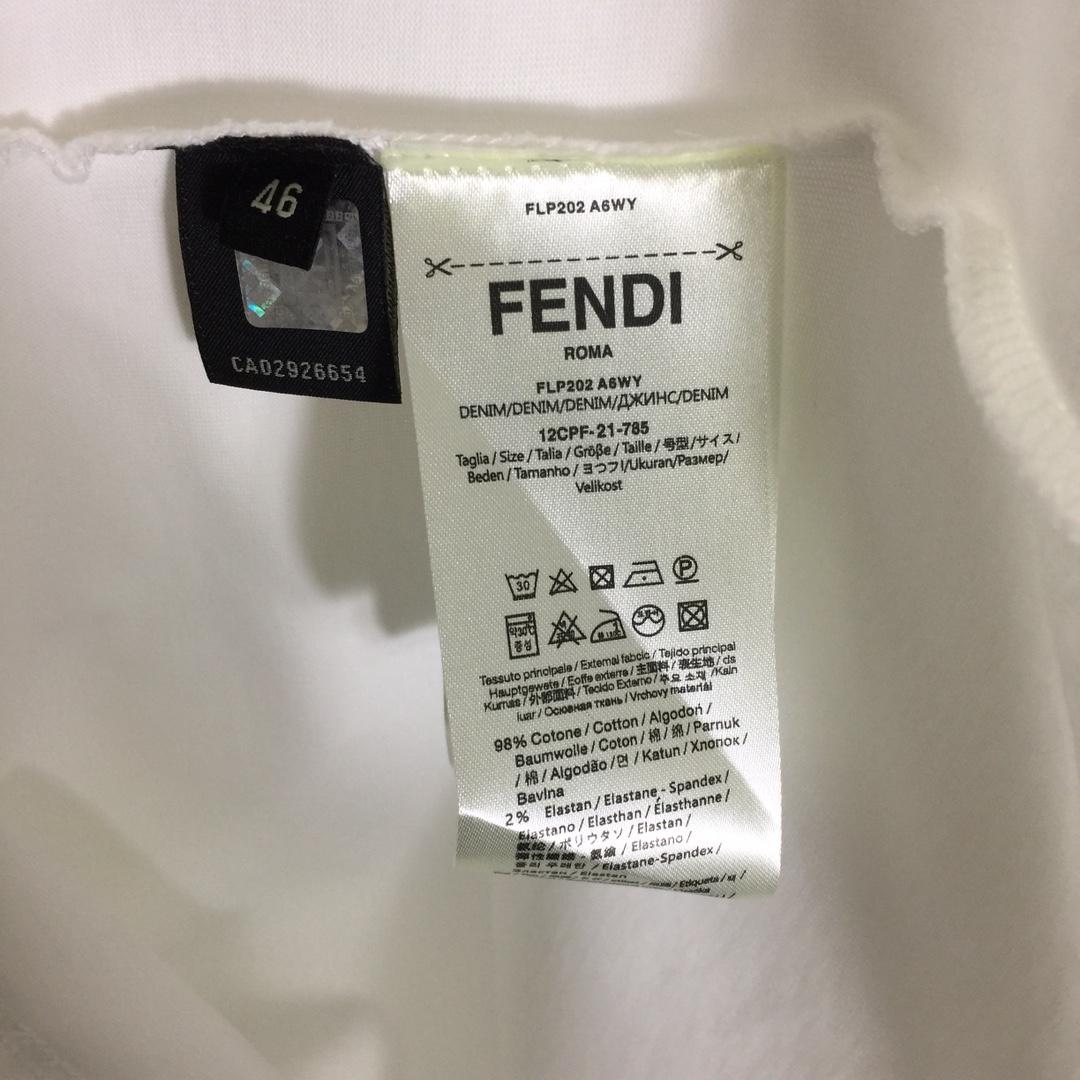 Fendi Cotton T-shirt - PerfectKickZ