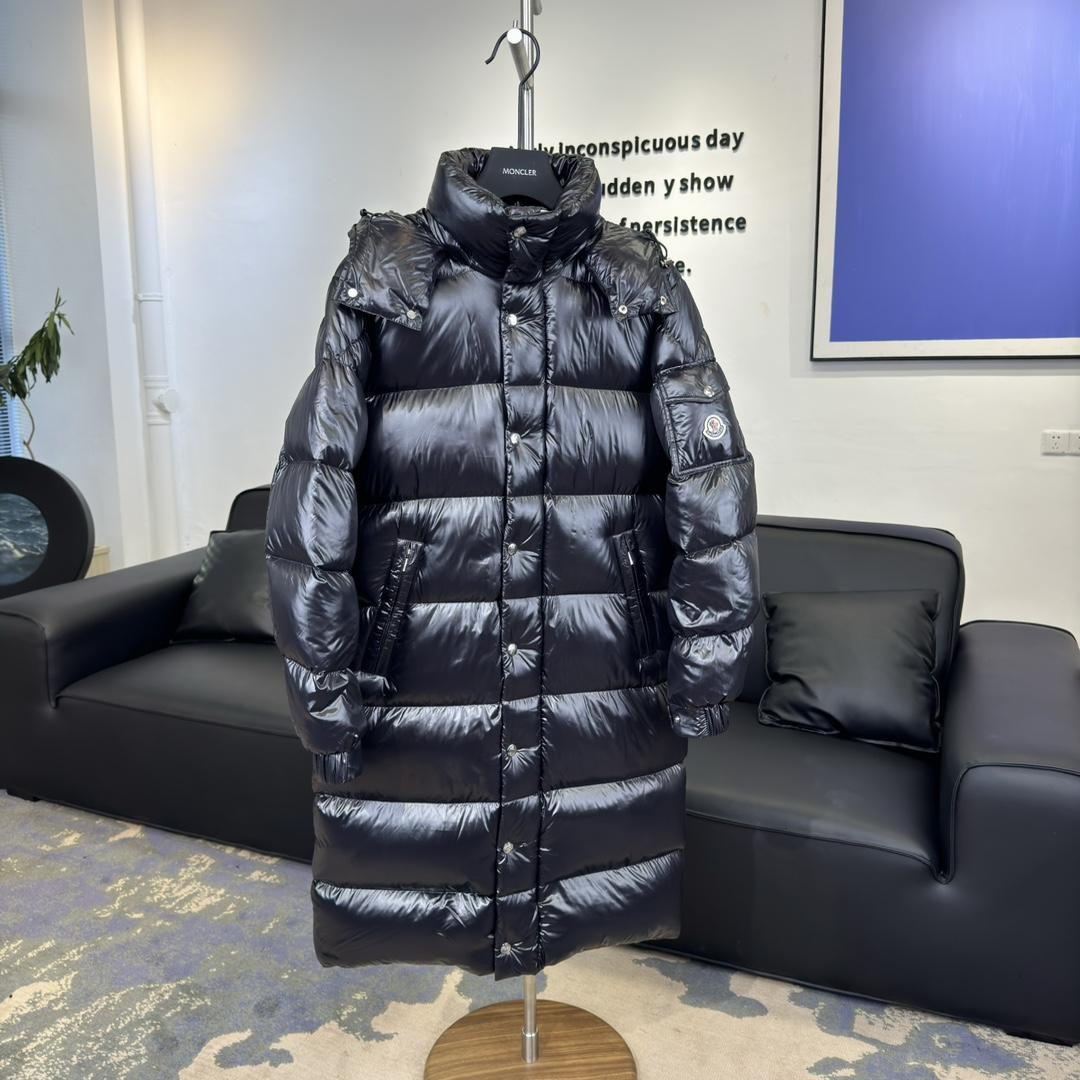 Moncler Maya Hanovcrtan Long Down Jacket - PerfectKickZ