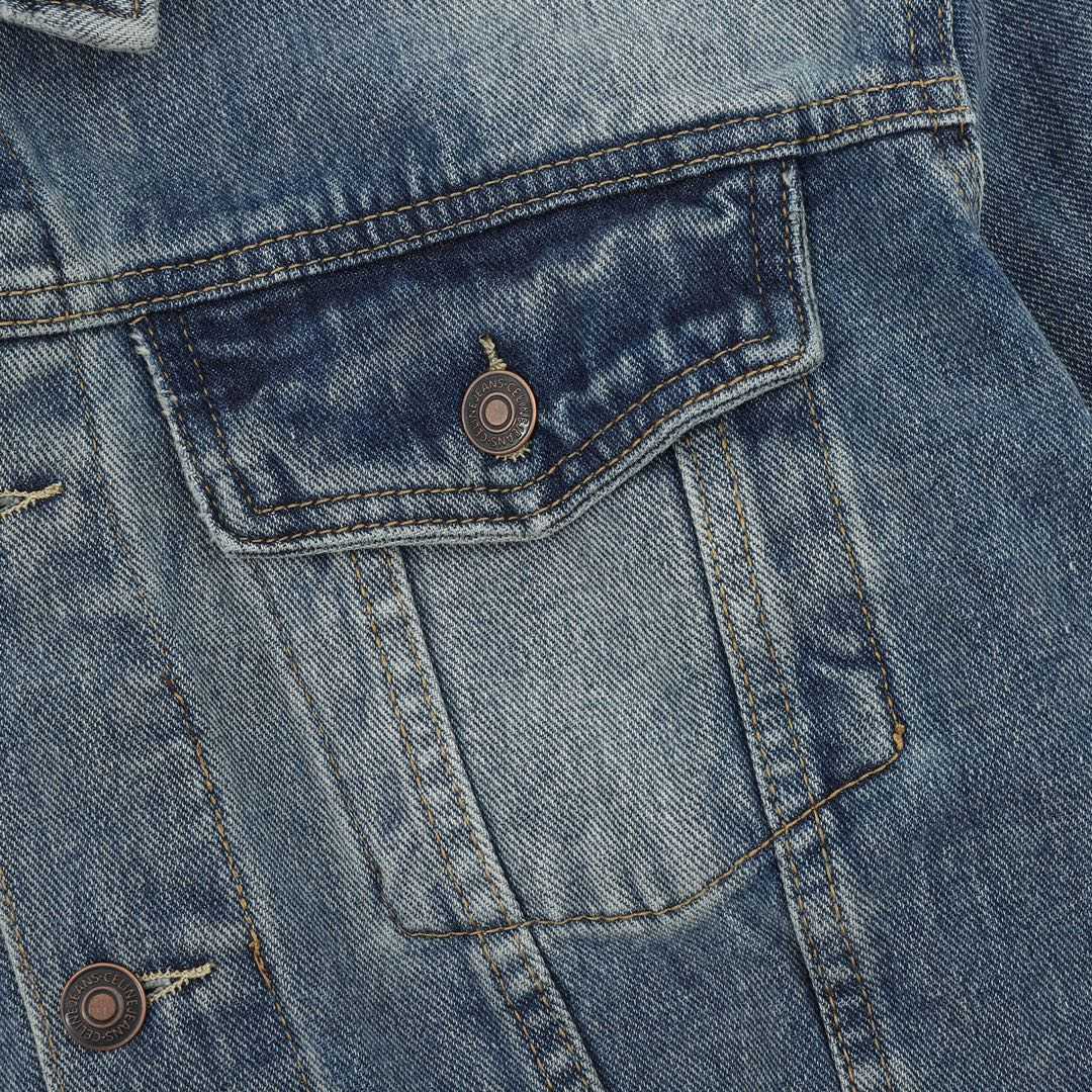 Celine Hooded Denim Jacket - PerfectKickZ