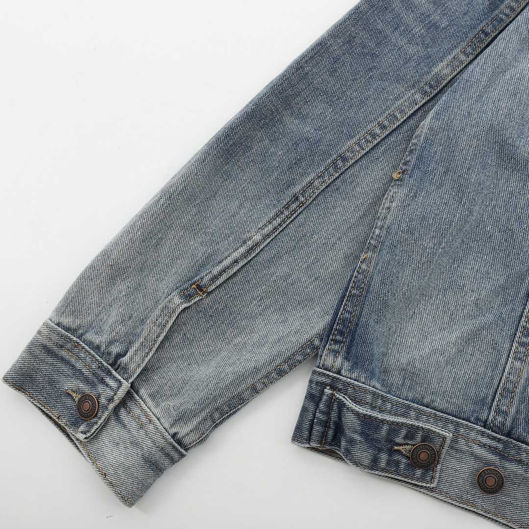 Celine Hooded Denim Jacket - PerfectKickZ