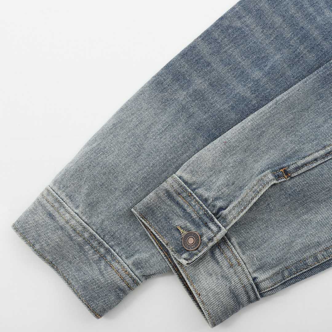 Celine Hooded Denim Jacket - PerfectKickZ