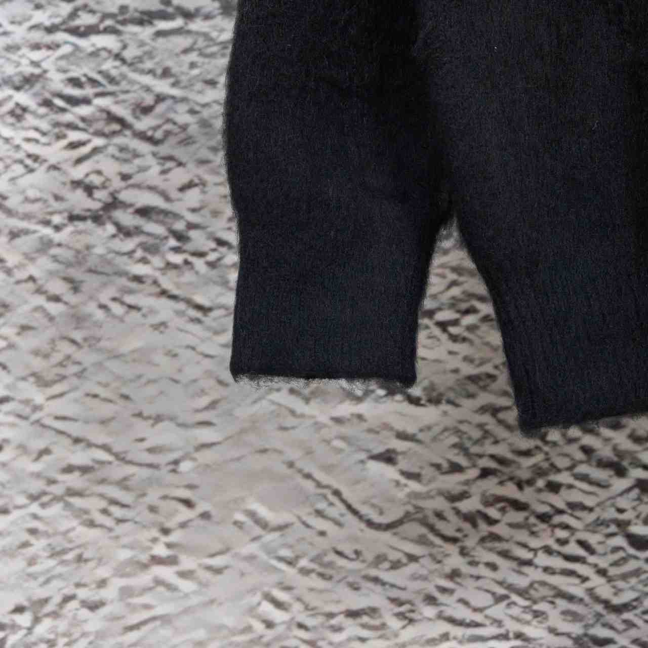 Saint Laurent Logo-Intarsia Mohair-Blend Sweater - PerfectKickZ