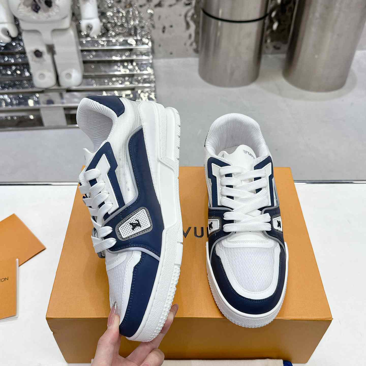 Louis Vuitton LV Trainer Sneaker   1AD6TJ - PerfectKickZ
