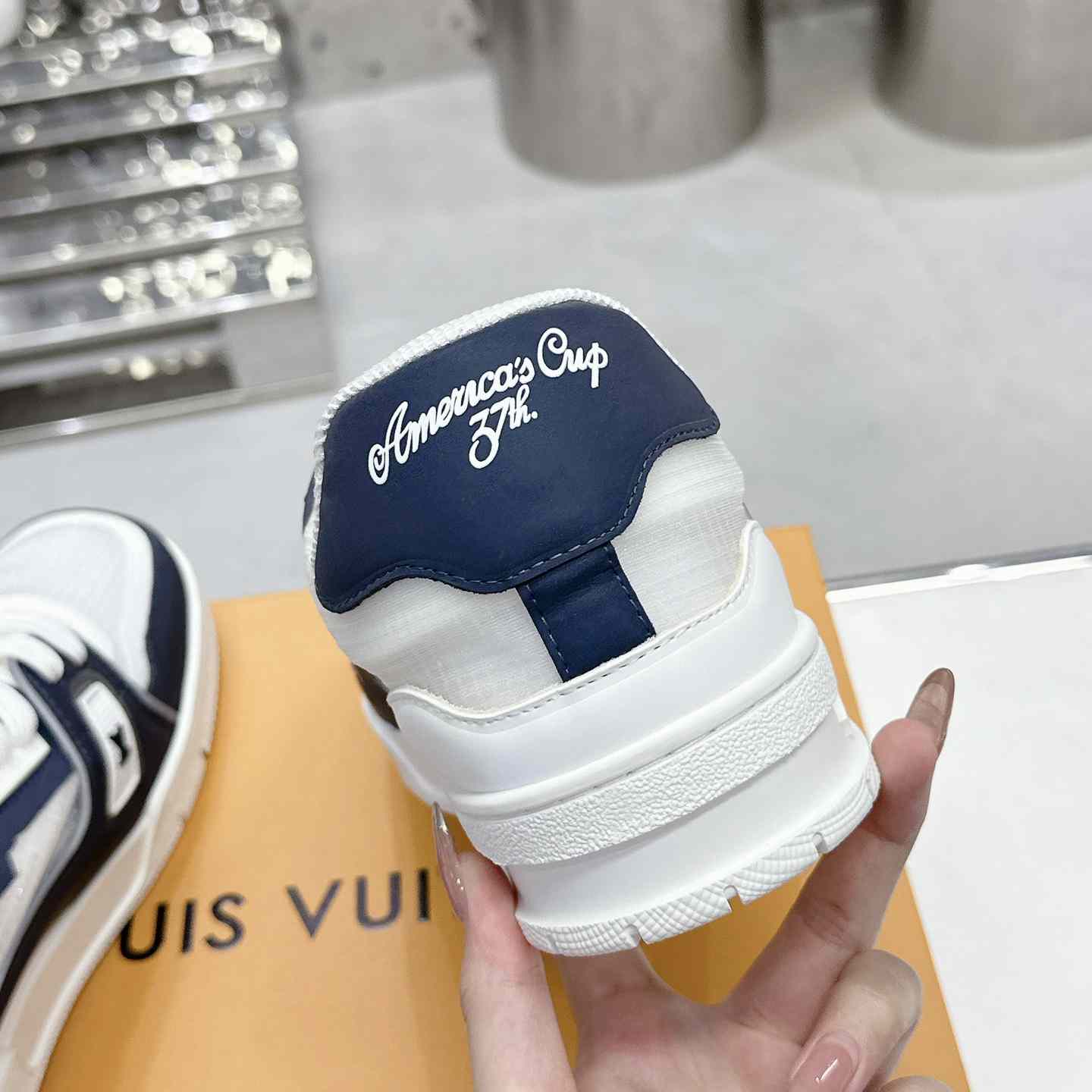 Louis Vuitton LV Trainer Sneaker   1AD6TJ - PerfectKickZ