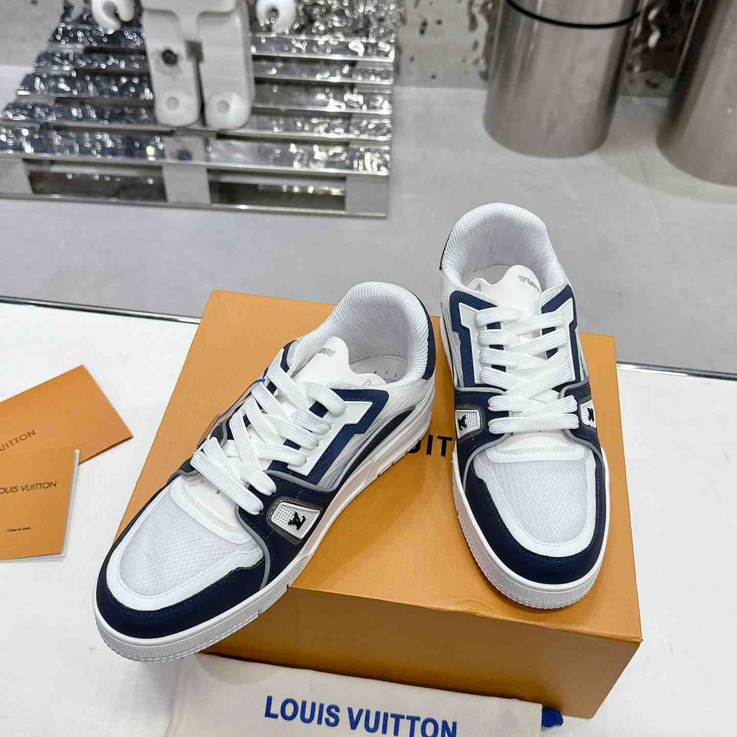 Louis Vuitton LV Trainer Sneaker   1AD6TJ - PerfectKickZ