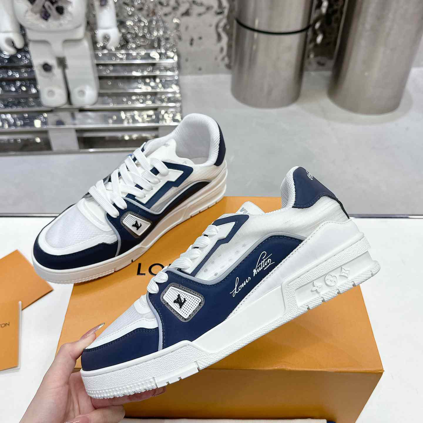 Louis Vuitton LV Trainer Sneaker   1AD6TJ - PerfectKickZ