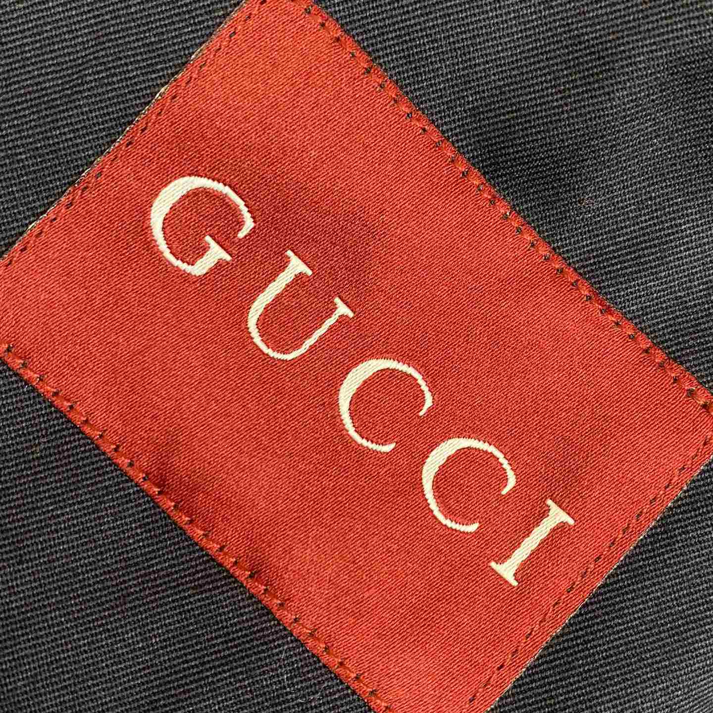 Gucci Cotton Twill Jacket With Web - PerfectKickZ