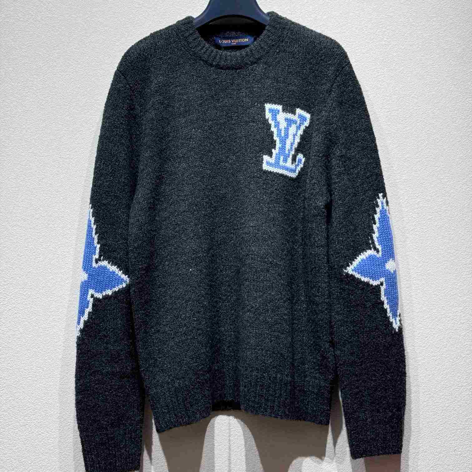 Louis Vuitton Jacquard Cotton Pullover   1AFXRM - PerfectKickZ